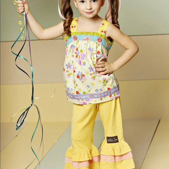 Matilda Jane Girls Apron Halter Top - Picture 6 of 6